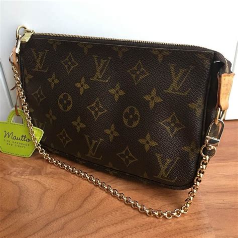 authentic louis vuitton chain strap|louis vuitton with thick strap.